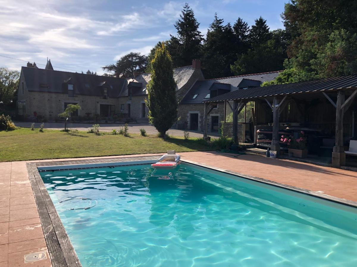 Domaine De La Prevostais Bed & Breakfast Pleucadeuc Dış mekan fotoğraf